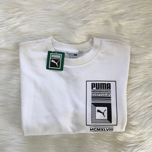 🆕 Puma Logo Tower Crew Neck Shirt ❕